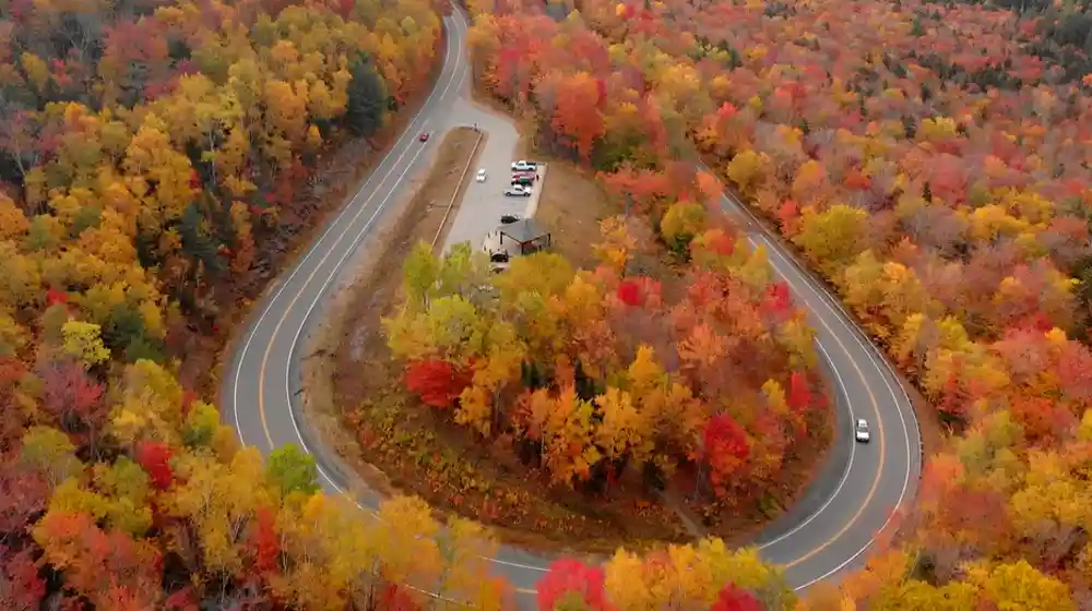 Kancamagus Highway New Hampshire Fall Foliage