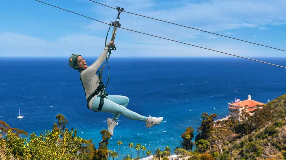 Zip Line Adventure, Zipline - Things to Do in Catalina Island